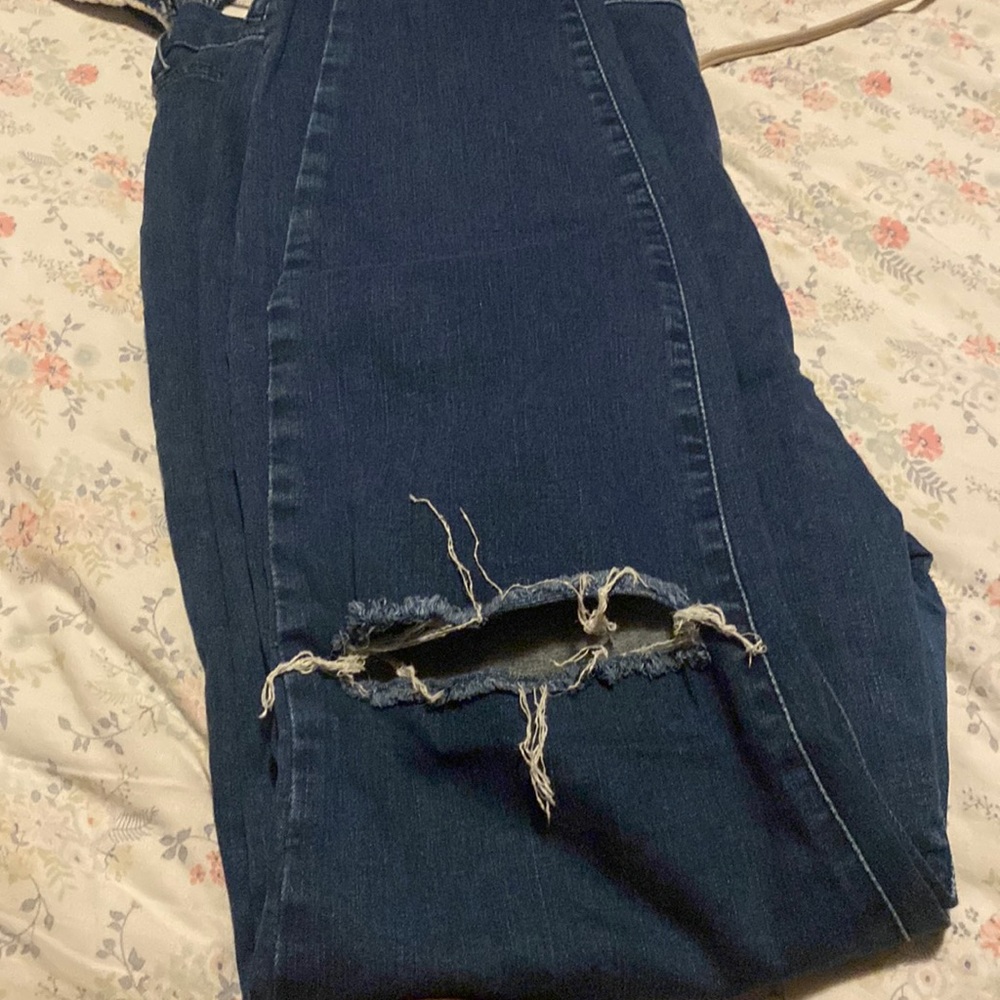 Dark wash jeans size 18 Worn once